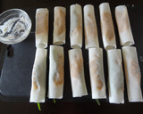 タイカレー風味の海老揚げ春巻き作り方5写真