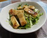 焼き油揚げ☆サラダ作り方3写真