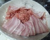 ベーコン・挽肉・野菜のポテトグラタン♪作り方3写真