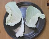 圧力鍋で鶏ムネとハムのキャベツ巻き蒸し作り方1写真