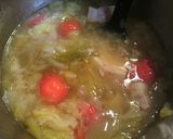 豚肉とキャベツのとろとろスープ＊圧力鍋作り方6写真