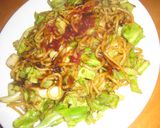 キムチの素de焼きそば作り方4写真