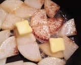 焦がし大根のバター風味炒め♪作り方2写真