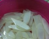 ウドと三つ葉の酢味噌和え作り方1写真