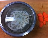 れんこんのカレー粉和え作り方1写真