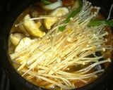 豆腐チゲ　−１　　貝入り　作り方5写真