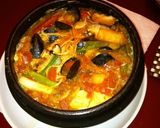 豆腐チゲ　−１　　貝入り　作り方6写真