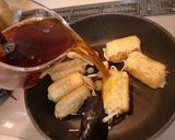 鶏胸肉の油揚げロール甘辛♪作り方4写真