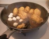鶏胸肉の油揚げロール甘辛♪作り方5写真