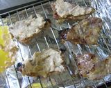 塩麹【豚の粕漬け網で焼いてみる】香ばし！作り方4写真