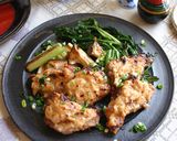 塩麹【豚の粕漬け網で焼いてみる】香ばし！作り方6写真