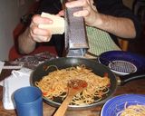 アンチョビとトマトのスパゲッティ作り方9写真