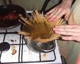 アンチョビとトマトのスパゲッティ作り方6写真