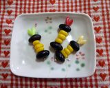 お弁当にちょこん♪黒豆コーンピック♪作り方1写真