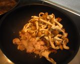 簡単！しめじとチキンのクリームパスタ作り方4写真