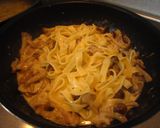 簡単！しめじとチキンのクリームパスタ作り方7写真