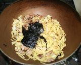 超簡単!　超時短!　昆布佃煮の焼きそば♪作り方5写真