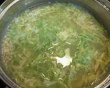 美味！キャベツ×豆腐×わかめの味噌汁☆*作り方3写真