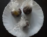 リメイク！レンジで栗の甘露煮の蒸し羊羹♪作り方4写真
