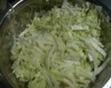簡単 白菜のゴマ油炒め作り方1写真