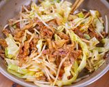 豚バラもやしの☆にんにく辛味噌炒め🤩🍚作り方7写真