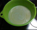 市販の粉で外カリッ中トロ～のたこ焼き作り方1写真