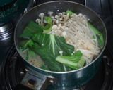 ✿えのきと卵とほうれん草のお味噌汁✿作り方4写真