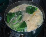 ✿えのきと卵とほうれん草のお味噌汁✿作り方5写真