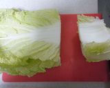 ふわふわエビの変わりロール白菜☆作り方2写真