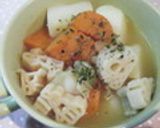 ウインナーがおいしい♪ポトフ風スープ作り方5写真