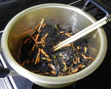【農家のレシピ】大豆とひじきの煮物作り方2写真