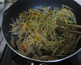 我が家の甘いきんぴらごぼう作り方5写真