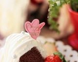 Wチョコで可愛いオープンハートケーキ♡作り方15写真