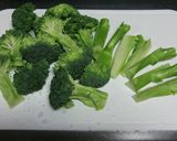 ゴマ酢みそでブロッコリー☆祖母の味作り方1写真