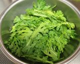 菊菜サラダ作り方1写真