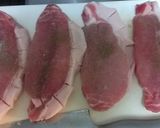 ★魔法のタレで★甘くない激旨トンテキ作り方1写真