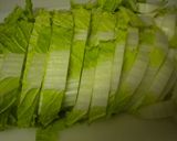 スピードおかず!白菜の卵とじ作り方1写真