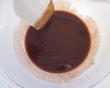 簡単♪ミニチョコ焼きドーナツ作り方3写真