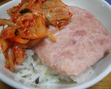 激うま！ピリ唐！ねぎとろキムチ丼作り方2写真