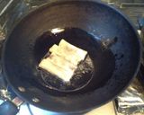 中国本場☆春節の春巻き♪ひき肉竹の子椎茸作り方9写真