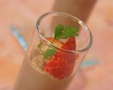 スプーンで食べるイチゴチョコ作り方6写真