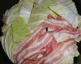 白菜と豚肉の重ね鍋♪作り方2写真