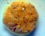 たまねぎのパン粉焼き　鶏ひき肉タイプ作り方2写真