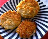 たまねぎのパン粉焼き　鶏ひき肉タイプ作り方3写真