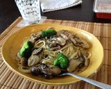 絶品！かきのペペロンチーノパスタ作り方7写真