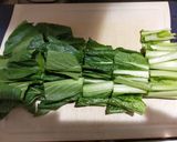 ツナ缶と小松菜の和風パスタ作り方1写真