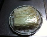塩麹でえのき明太子和え作り方1写真