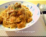 カレーチーズ★ミートローフパスタ作り方4写真