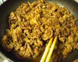 簡単♪牛肉の甘煮作り方1写真