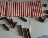 デコポッキーでハリネズミ♪作り方3写真